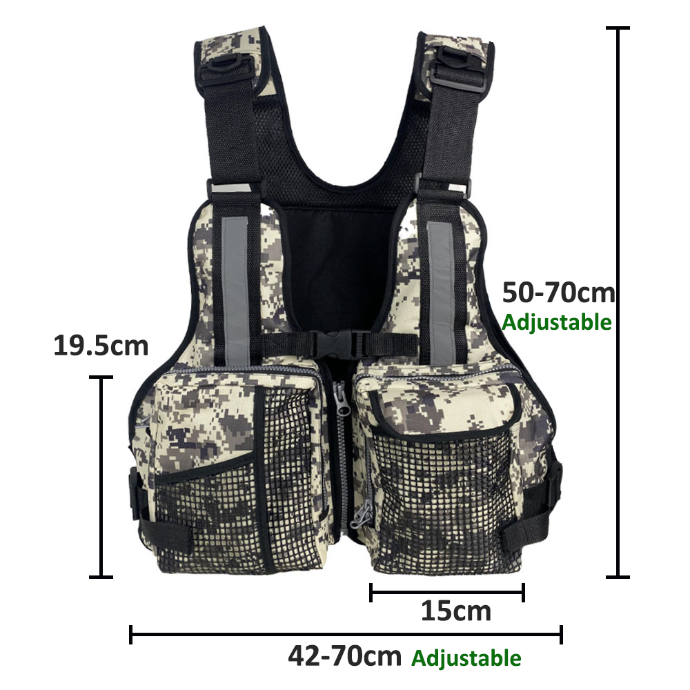 Fishing Equipment Usa - Рыболовный жилет для активного отдыха с