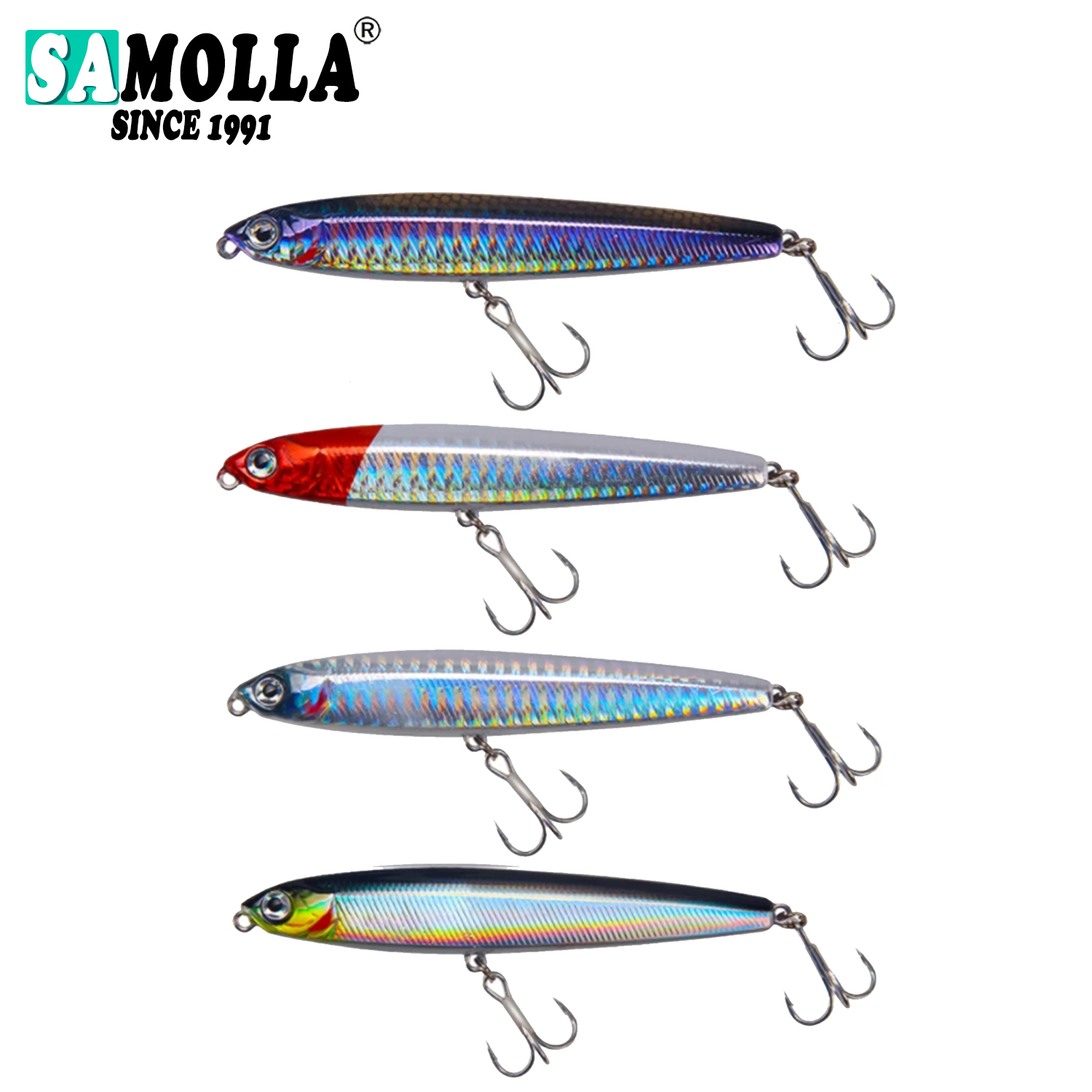 Fishing Equipment Kit - Рыболовная приманка, 4 шт./компл., тонущий карандаш,
