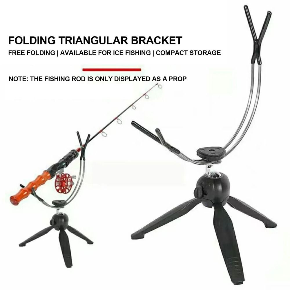Fishing Rod Pod - 360 ° Регулируемая складная многофункциональная подставка